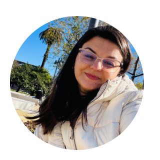 pink and cream colorful instagram profile picture 2